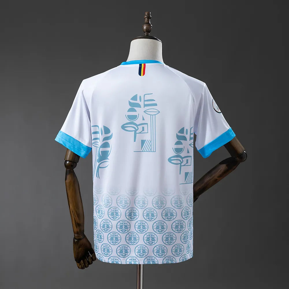 Congo 2026 White and Blue Camisola