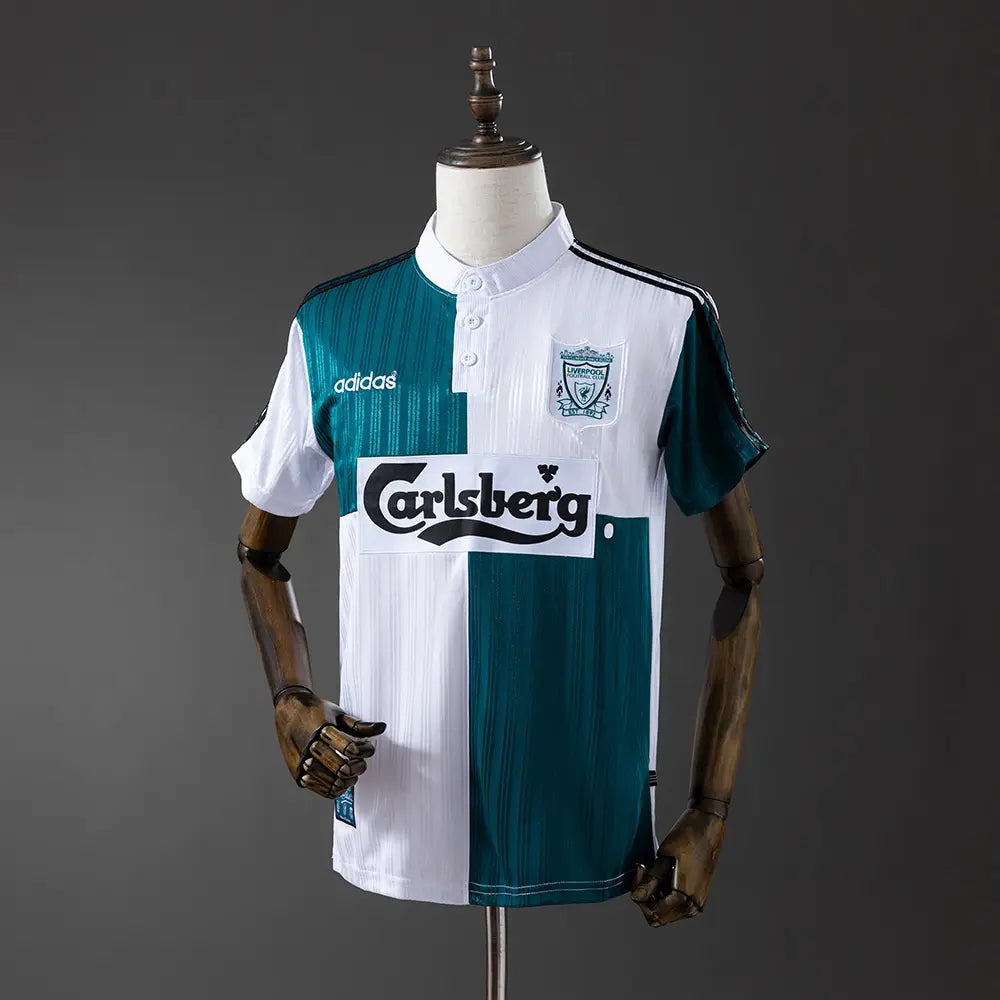 Camisola Liverpool 1995 Away - Retrô
