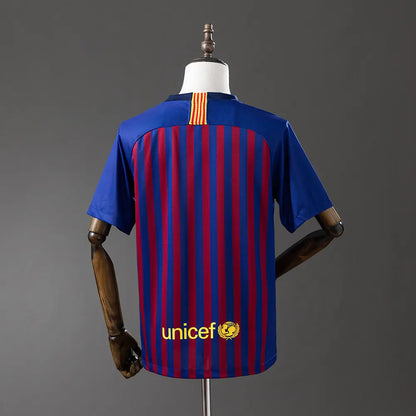 Camisola Barcelona 2018 Home - Retrô