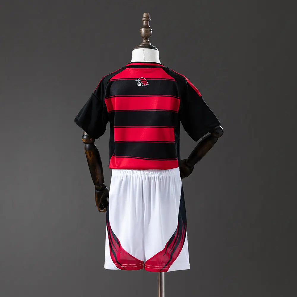 Conjunto infantil Flamengo 2025/26 Home