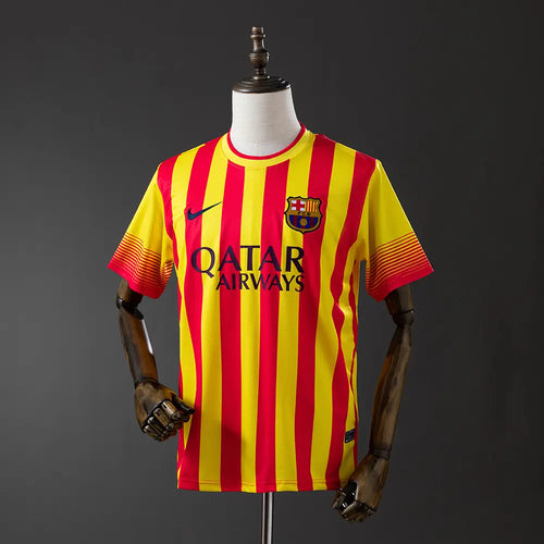 Camisola Barcelona 2013/14 Away - Retrô