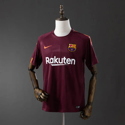 Camisola Barcelona 2017/18 Away - Retrô
