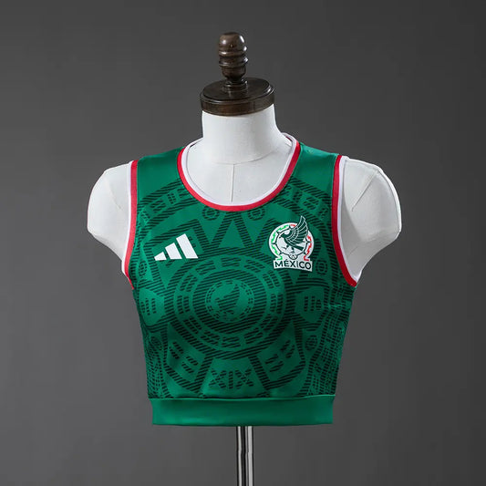 Camisola México 2026 Home Cropped Women