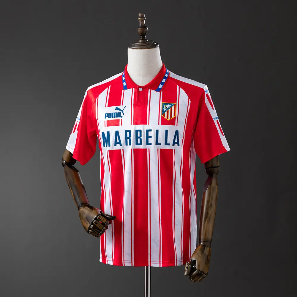 Camisola Atlético Madrid 94 Home - Retrô