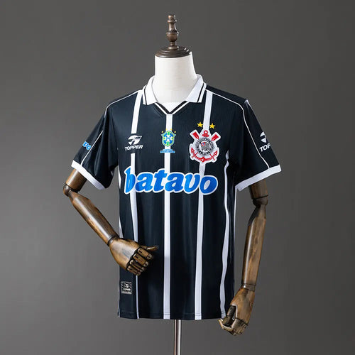 Camisola Corinthians 1999 Away - Retrô