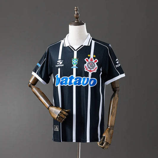 Camisola Corinthians 1999 Away - Retrô