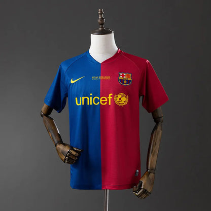 Camisola Barcelona 2008 Home - Retrô