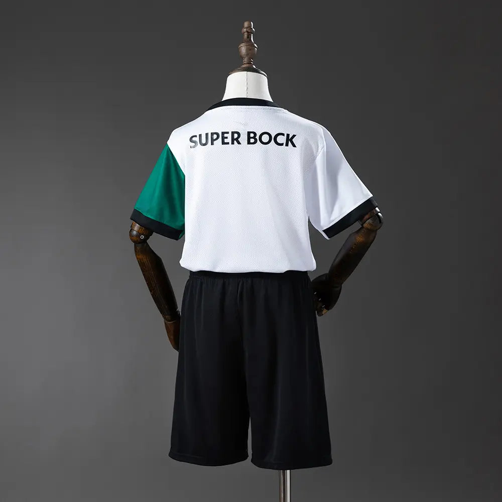 Camisola Sporting 2026-25 - Conjunto infantil