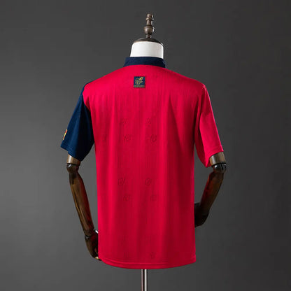 Camisola da Espanha 1996 Home - Retrô