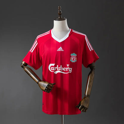 Camisola Liverpool 2008 Home - Retrô