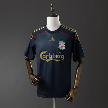 Camisola Liverpool 2009 Away - Retrô