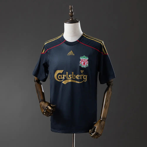 Camisola Liverpool 2009 Away - Retrô