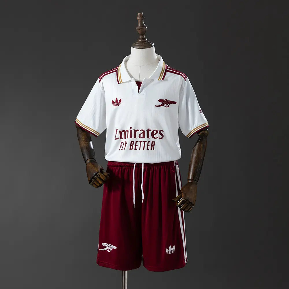 Conjunto infantil Arsenal 2025/26 Away