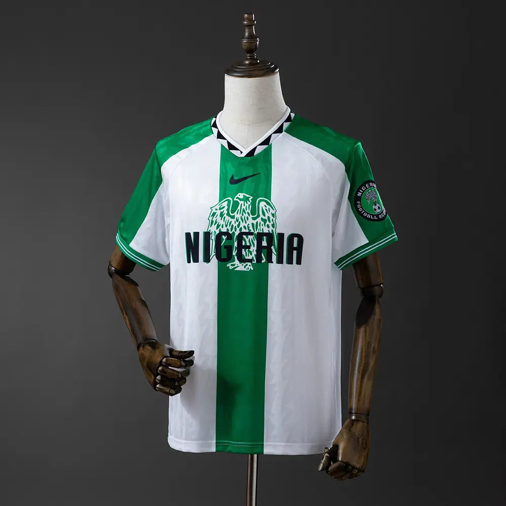 Camisola Nigéria 1996/98 Home - Retrô