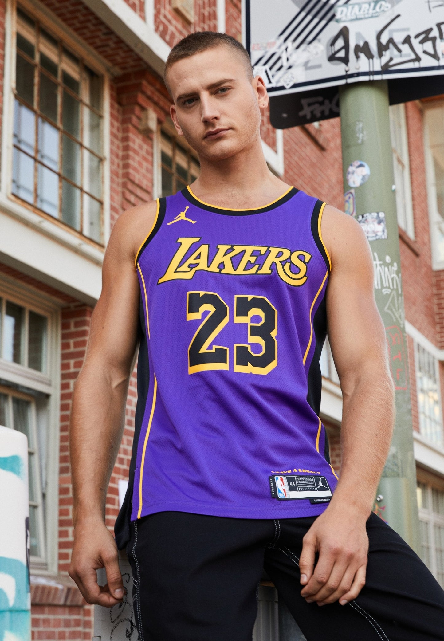 Mouwloos Shirt NBA Los Angeles Lakers
