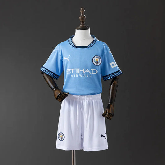 Conjunto infantil Manchester City 2024/25 Home
