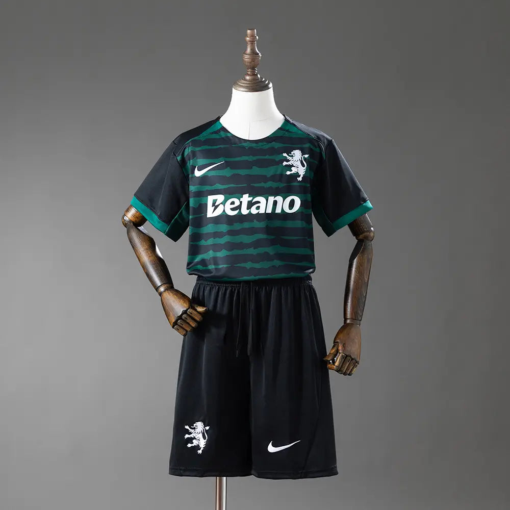 Camisola Sporting 2025-26 - Conjunto infantil