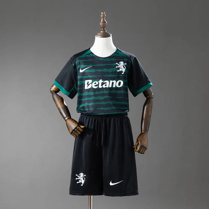 Camisola Sporting 2025-26 - Conjunto infantil