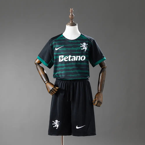 Camisola Sporting 2025-26 - Conjunto infantil