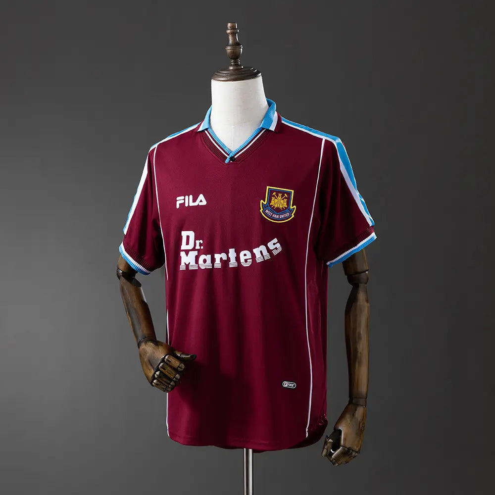 Camisola  West Ham 99 Home - Retrô