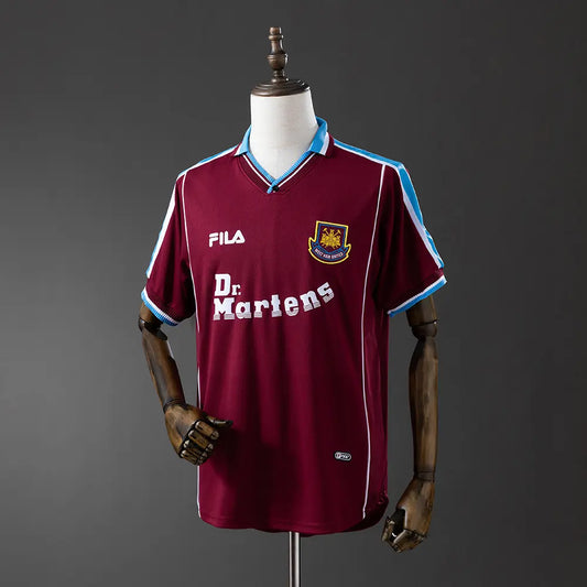 Camisola  West Ham 99 Home - Retrô