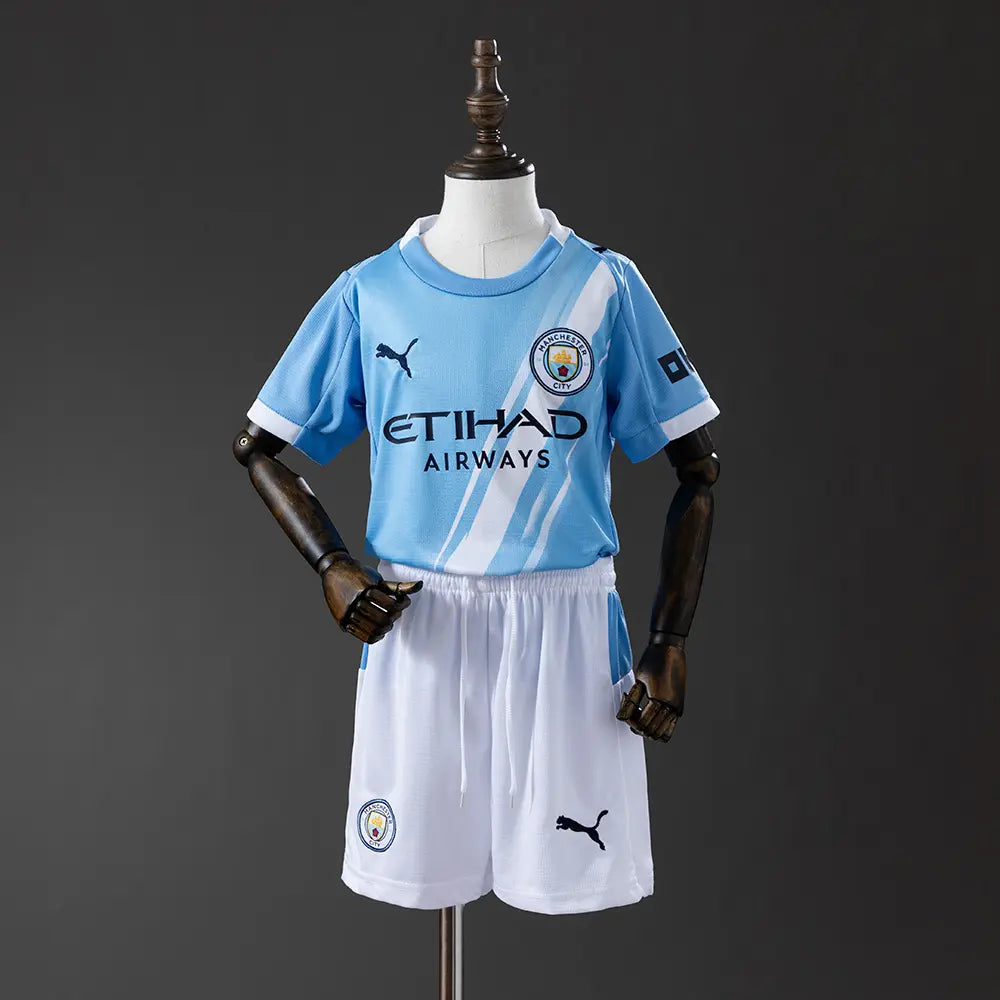 Conjunto infantil Manchester City 2025/26 Home