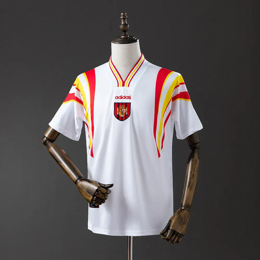 Camisola da Espanha 1996 Home - Retrô