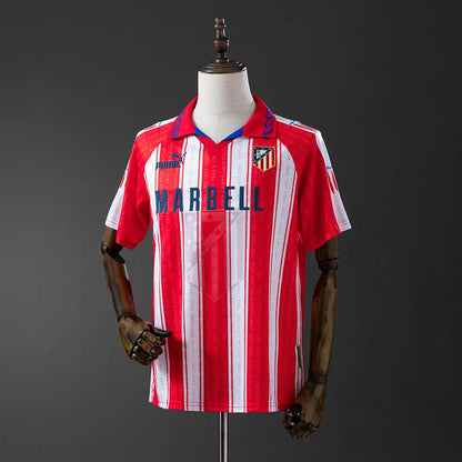 Camisola Atlético Madrid 95 Home - Retrô