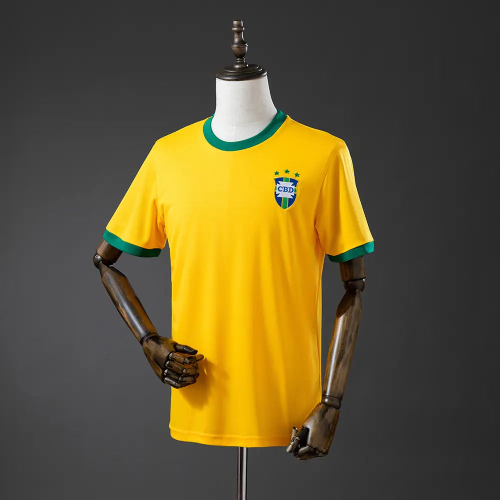 Camisola do Brasil 1971 Home - Retrô