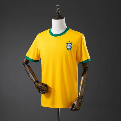 Camisola do Brasil 1971 Home - Retrô