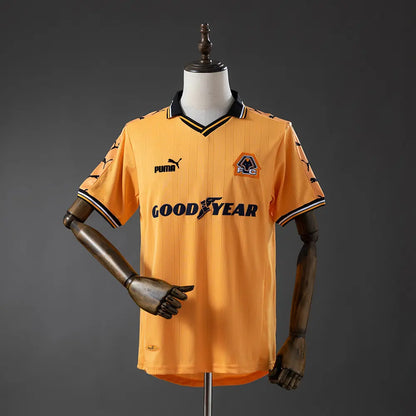 Camisola Wolves 98 Home - Retrô