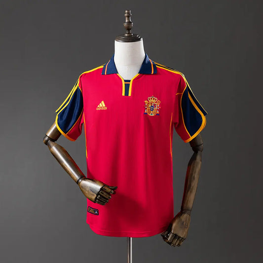 Camisola da Espanha 2000 Home - Retrô